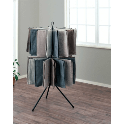 洗濯物干し ポーリッシュ ブラック物干し パラソルスタンド2段 PSBK-07-オクムラ株式会社