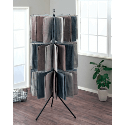 洗濯物干し ポーリッシュ ブラック物干し パラソルスタンド3段 PSBK-08-オクムラ株式会社