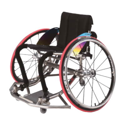 チタン製日常用車椅子 スポーツ車 バスケットボール ATOMIC B5-M-株式会社ティグ