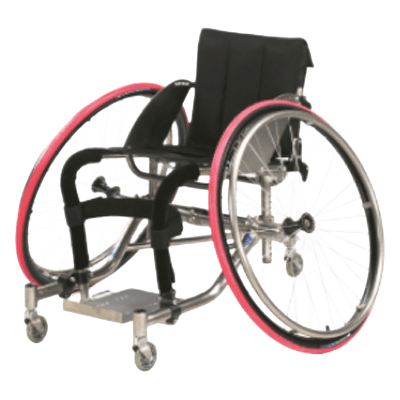 チタン製日常用車椅子 スポーツ車 テニス車 ATOMIC T5-M-株式会社ティグ