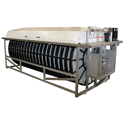 省エネルギー、省スペースで用途の広いろ過分離装置 ディスクフィルター ディスクろ過器-日本インカ株式会社