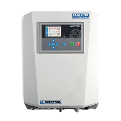 高い空気品質が活動中の安全と健康を守ります 空気質監視システム B-DETECTION PLUS s-バウアーコンプレッサー株式会社