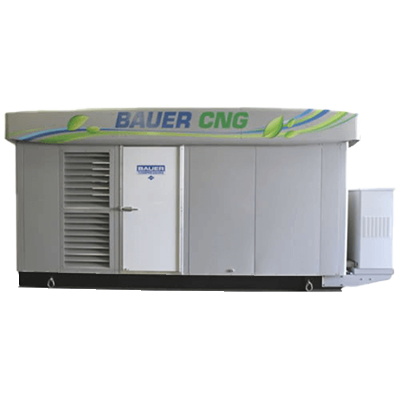 CNG/バイオガス用コンプレッサー 屋外仕様-バウアーコンプレッサー株式会社