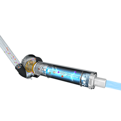 呼吸器用空気のコロナウイルスを最大99.9%除去します バウアーコンプレッサー専用ウイルス除去システム B-VIRUS FREE-バウアーコンプレッサー株式会社