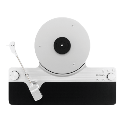 インテリアとしても楽しめる縦型フルオートレコードプレーヤー aiwa audio -G FRT2 GAA4-FRT0002-アイワマーケティングジャパン株式会社