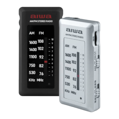 超軽量29g ポケットサイズのポータブルラジオ aiwa audio -G PPR4-アイワマーケティングジャパン株式会社