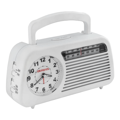 日常に必須な機能のみ 省エネ設計クロックラジオ aiwa audio -G CLR1-アイワマーケティングジャパン株式会社