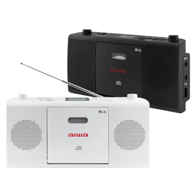 置き場所を選ばず空間になじむスリムな縦型ラジオCDプレイヤー aiwa audio -G RCD1-アイワマーケティングジャパン株式会社