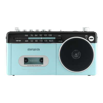 洗練されたデザインとパステルカラーで暮らしを柔らかく彩るファッショナブルラジカセ aiwa audio -G RCP3-アイワマーケティングジャパン株式会社