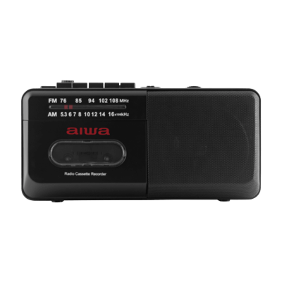 シンプルなデザインと機能を備えたベーシックなラジカセ aiwa audio -G RCP4 GAA4-RCP0004-アイワマーケティングジャパン株式会社