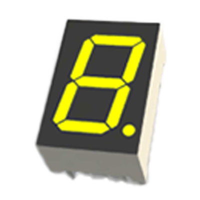 7セグメント 単体 保護抵抗なし HBL-S014-ハービー電子株式会社