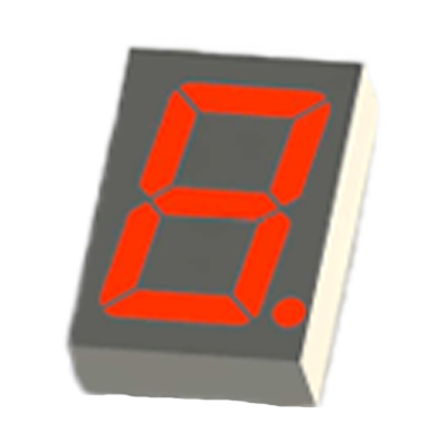 7セグメント 単体 保護抵抗なし HBL-S026-ハービー電子株式会社