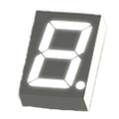 7セグメント 単体 保護抵抗なし HBL-S026RGB-ハービー電子株式会社