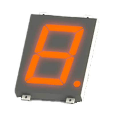 7セグメント 単体 保護抵抗内蔵 HBL-S120FX■12V-ハービー電子株式会社