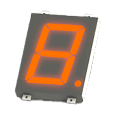 7セグメント 単体 保護抵抗内蔵 HBL-S120FX■24V-ハービー電子株式会社