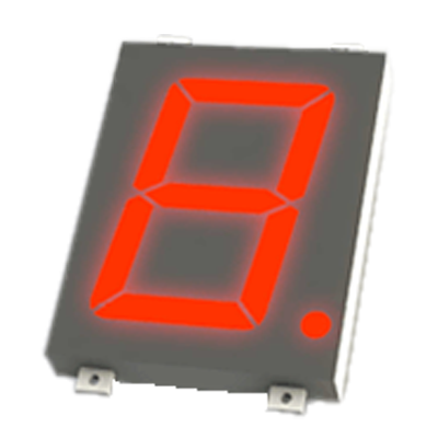 7セグメント BCDパラレル入力 単一12V電源 HBK-S120■12ANO-ハービー電子株式会社