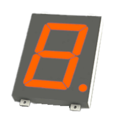 7セグメント BCDパラレル入力 単一24V電源 HBK-S120FX■24ANO-ハービー電子株式会社