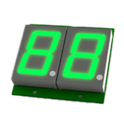 7セグメント シリアルドライバー付き HBK-CS040■12-ハービー電子株式会社