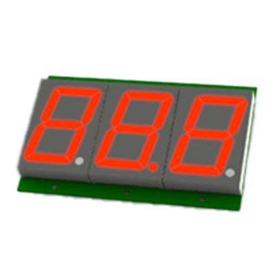 7セグメント シリアルドライバー付き HBK-CS056■13-ハービー電子株式会社