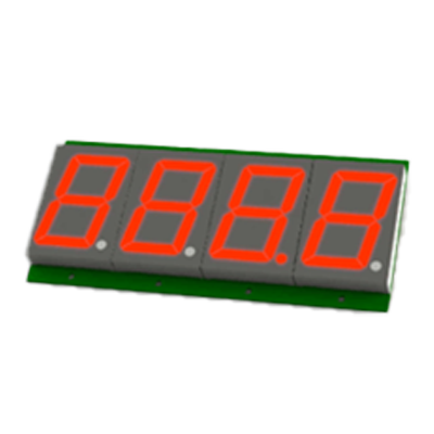 7セグメント シリアルドライバー付き HBK-CS056■14-ハービー電子株式会社