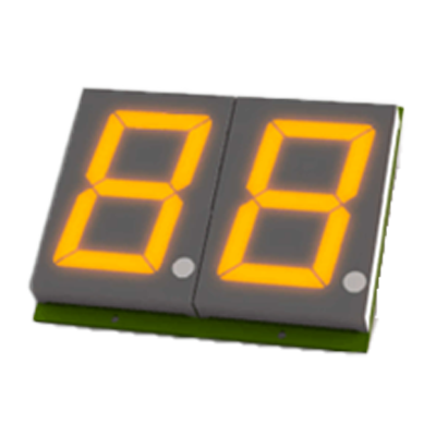 7セグメント シリアルドライバー付き HBK-CS075■12-ハービー電子株式会社