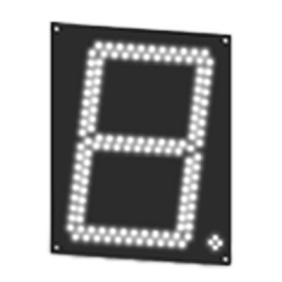 7セグメント シリアルドライバー付き マルチカラー (チップマウントタイプ) HBK-S158CMRGB5-B-ハービー電子株式会社