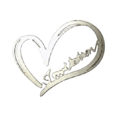 名入れリボン ステンレスチャーム-株式会社イグチ