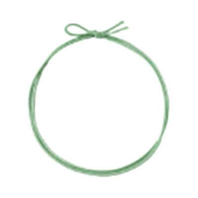 細ゴム 2重片花結び パステルカラー-株式会社イグチ