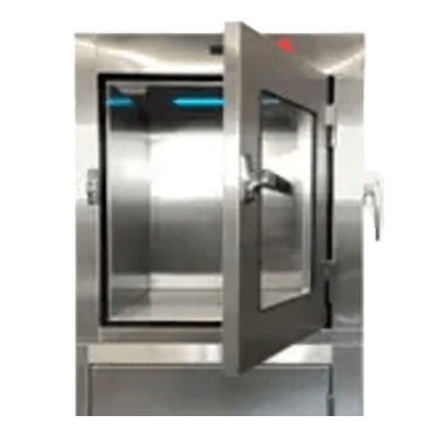 医療用・ステンレス製ｌ型パスボックス (殺菌灯付)-株式会社アルモルーチェ