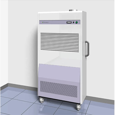 室内の空気を循環/排気 室内循環/排気HEPAフィルターユニット (循環陰圧ユニット)-株式会社アルモルーチェ