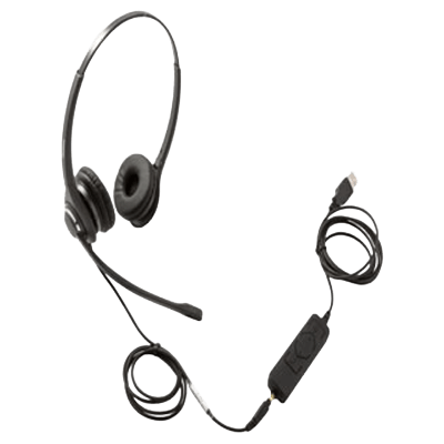 より優れたサウンドと快適さを追求 コールセンター向けヘッドセット USB用ヘッドセット DH-026B-大倉ケミテック株式会社