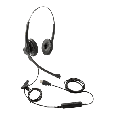 より優れたサウンドと快適さを追求 コールセンター向けヘッドセット USB用ヘッドセット DH-037B-大倉ケミテック株式会社
