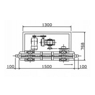 トロリーコンベア KU-5型 駆動装置-片山興産株式会社