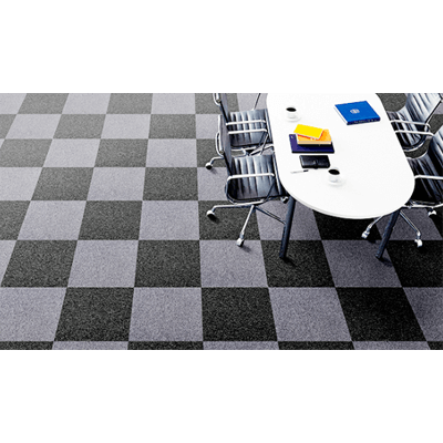 OAフロア用床仕上げ材裏ノリ付タイルカーペット GA100NK-共同カイテック株式会社