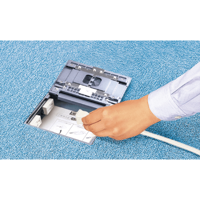 ネットワークフロア用コンセント 1型-40 / 1型-29 らく太郎 ネットワークフロア40-共同カイテック株式会社