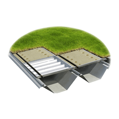 スクエアターフWave (折板屋根用)-共同カイテック株式会社