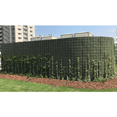 壁面緑化 のぼるtoみどり (パネル方式)-共同カイテック株式会社