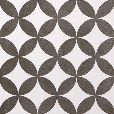 内装床 古くからある200角のセメントタイルを模したタイル ヴェインテ-株式会社Thic