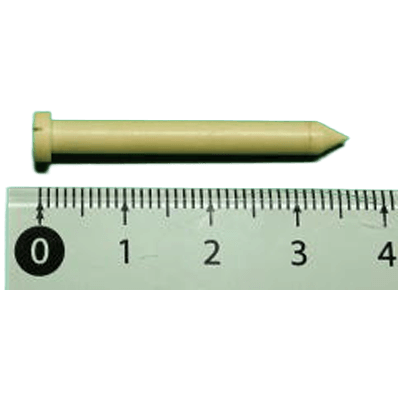 13.56MHz 超小型打込みICタグ／4Φ×37mm 杭タグ・頭6Φ (非金属) NFC 準拠 R200－HP4DM37BC-6-アールエフ・テクノロジー株式会社