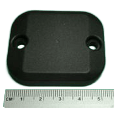 UHF帯 耐環境性金属対応スクエアタグ (金属対応) R300-AP52SQ43P-アールエフ・テクノロジー株式会社