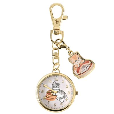 mofusand チャーム付きキーチェーンウォッチ-株式会社フィールドワーク