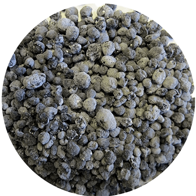 天然ミネラル100%だから安全・安心です。効目が長いです。連作障害などの予防に。球状のオリジナル こっこりん-朝田ケミカル株式会社