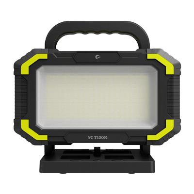 マッチングファイターV18 Dual 120W バッテリー着脱式 作業灯 調色調光 YC-T120K-株式会社グッド・グッズ