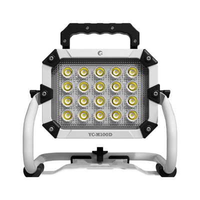 マッチングファイタ-V18 pro バッテリー着脱式LED投光器 100W YC-M100D-株式会社グッド・グッズ