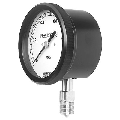プラント関連機器 圧力計・連成計 ギヤレス圧力計直結型 A型 (立型) GB-SUNA 立型 (IP65)-ネステック株式会社
