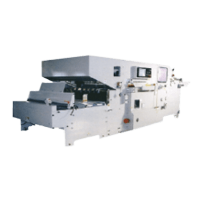 狭いスペースを有効に使えるコンパクト設計 自動平盤打抜機 プラトンⅢ CM1410-株式会社三川