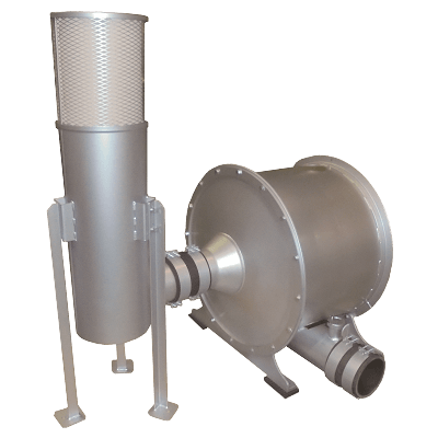 KFブロワ KF-Sシリーズ (フィルタ付サイレンサ取付形)-株式会社武藤電機