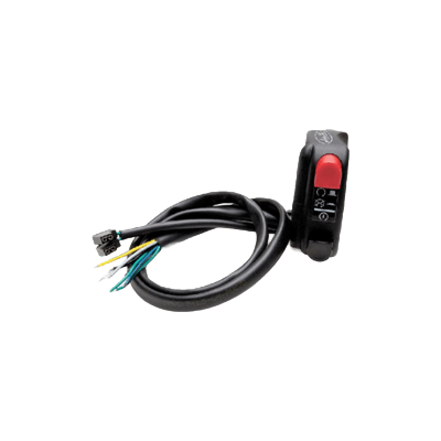 カスタムパーツ ハンドルバー スタート/ストップスイッチ YM11-0098-株式会社ヤザワ