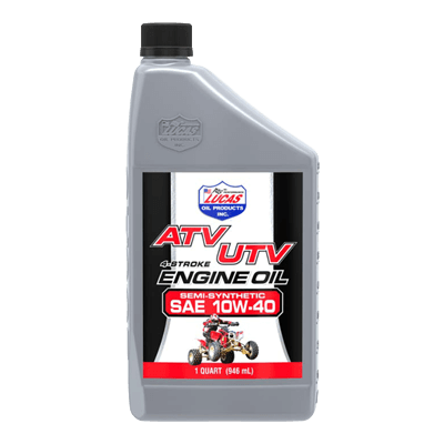 オイル セミシンセティック ATVエンジンオイル SAE10W40 946ml LU-10720-株式会社ヤザワ