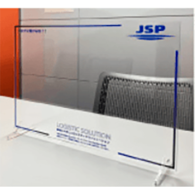 飛沫防止パーティション 透明タイプ (UV印刷有り)-株式会社アスタム